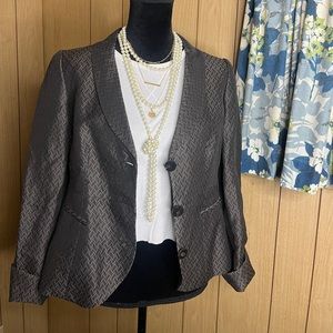 Amani Collezioni Fitted Blazer